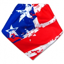 CoolMax吸濕透氣防水口水巾、領巾 _美國國旗