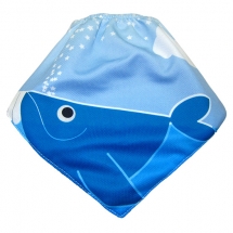 CoolMax吸濕透氣防水口水巾、領巾 _小鯨魚