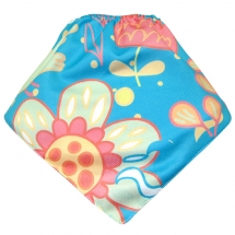CoolMax吸濕透氣防水口水巾、領巾 _Flower World
