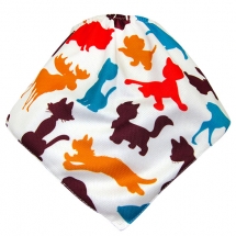 CoolMax吸濕透氣防水口水巾、領巾 _ Color Animal